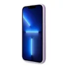 Guess Saffiano Strap Apple iPhone 14 Pro Max hátlap tok, lila