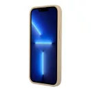 Guess SaffianoTriangle Apple iPhone 14 Pro Max hátlap tok, bézs