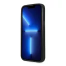 Guess SaffianoTriangle Apple iPhone 14 Pro Max hátlap tok, ezüst