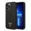 Guess Silicone Triangle Apple iPhone 14 Pro Max hátlap tok, fekete