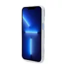 Guess Metal Outline Magsafe Apple iPhone 14 Plus hátlap tok, kék