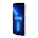 Guess Metal Outline Magsafe Apple iPhone 14 Plus hátlap tok, ezüst