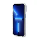 Guess Metal Outline Magsafe Apple iPhone 14 Pro Max hátlap tok, kék