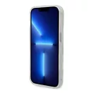 Guess Metal Outline Magsafe Apple iPhone 14 Pro Max hátlap tok, ezüst