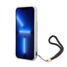 Guess 4G Print Strap Apple iPhone 14 Pro hátlap tok, fekete