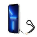 Guess 4G Print Strap Apple iPhone 14 Pro hátlap tok, barna