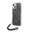 Guess 4G Print Strap Apple iPhone 14 Plus hátlap tok, fekete