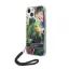 Guess Flower Strap Apple iPhone 14 hátlap tok, kék
