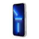 Guess 4G Print MagSafe Apple iPhone 14 Pro hátlap tok, kék + MagSafe töltő