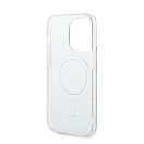 Guess 4G Print MagSafe Apple iPhone 14 Pro hátlap tok, kék + MagSafe töltő