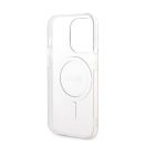 Guess 4G Print MagSafe Apple iPhone 14 Pro hátlap tok, pink + MagSafe töltő