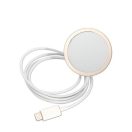 Guess Marble MagSafe Apple iPhone 14 Pro hátlap tok, fehér + MagSafe töltő