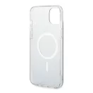 Guess 4G Print MagSafe Apple iPhone 14 Plus hátlap tok, fekete + MagSafe töltő