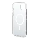 Guess Marble MagSafe Apple iPhone 14 Plus hátlap tok, fekete+ MagSafe töltő