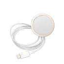 Guess 4G Print MagSafe Apple iPhone 14 hátlap tok, pink+ MagSafe töltő