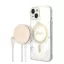 Guess Marble MagSafe Apple iPhone 14 hátlap tok fehér + MagSafe töltő