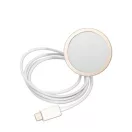 Guess Marble MagSafe Apple iPhone 14 hátlap tok fehér + MagSafe töltő