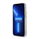 Guess 4G Print MagSafe Apple iPhone 14 Pro Max hátlap tok, kék + MagSafe töltő