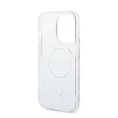 Guess 4G Print MagSafe Apple iPhone 14 Pro Max hátlap tok, kék + MagSafe töltő