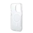 Guess 4G Print MagSafe Apple iPhone 14 Pro Max hátlap tok, fekete+ MagSafe töltő