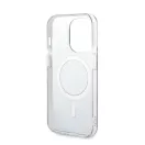 Guess 4G Print MagSafe Apple iPhone 14 Pro Max hátlap tok, barna + MagSafe töltő