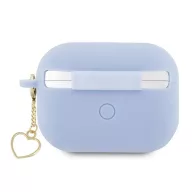 Guess Silicone Charm Heart Apple AirPods Pro 2 tok , kék