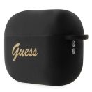 Guess Silicone Charm Heart Apple AirPods Pro 2 tok , fekete