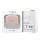 Guess Silicone Charm Heart Apple AirPods Pro 2 tok , rózsaszín