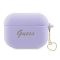 Guess Silicone Charm Heart Apple AirPods Pro 2 tok , lila