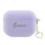 Guess Silicone Charm Heart Apple AirPods Pro 2 tok , lila