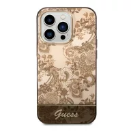   Guess Porcelain Collection Apple iPhone 14 Pro hátlap tok, arany