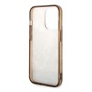 Guess Porcelain Collection Apple iPhone 14 Pro hátlap tok, arany