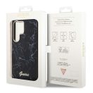 Guess Marble Samsung Galaxy S23 Ultra hátlap tok , fekete