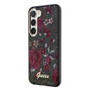 Guess Flower Collection Samsung Galaxy S23+ hátlap tok , keki