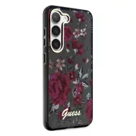   Guess Flower Collection Samsung Galaxy S23+ hátlap tok , keki