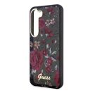 Guess Flower Collection Samsung Galaxy S23+ hátlap tok , keki