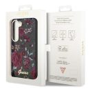 Guess Flower Collection Samsung Galaxy S23+ hátlap tok , keki