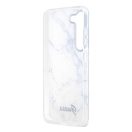 Guess Marble Samsung Galaxy S23+ hátlap tok , fehér