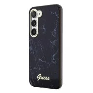 Guess Marble Samsung Galaxy S23+ hátlap tok , fekete