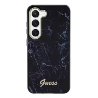 Guess Marble Samsung Galaxy S23+ hátlap tok , fekete