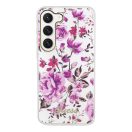 Guess Flower Collection Samsung Galaxy S23 hátlap tok , fehér