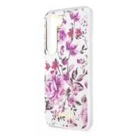   Guess Flower Collection Samsung Galaxy S23 hátlap tok , fehér