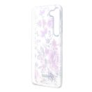 Guess Flower Collection Samsung Galaxy S23 hátlap tok , fehér