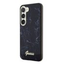 Guess Marble Samsung Galaxy S23 hátlap tok , fekete