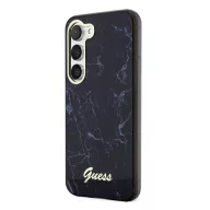 Guess Marble Samsung Galaxy S23 hátlap tok , fekete