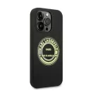 Karl Lagerfeld Silicone RSG Apple iPhone 14 Pro hátlap tok, fekete