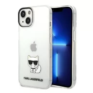   Karl Lagerfeld Choupette Body Apple iPhone 14 Plus hátlap tok, átlátszó