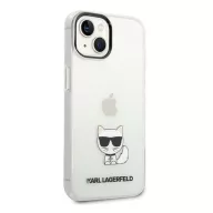   Karl Lagerfeld Choupette Body Apple iPhone 14 Plus hátlap tok, átlátszó