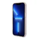 Karl Lagerfeld Transparent Choupette Body Apple iPhone 14 Plus hátlap tok, rózsaszín