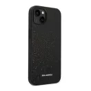 Karl Lagerfeld Glitter Plaque Apple iPhone 14 Plus hátlap tok, fekete